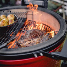 Kamado Joe Classic Joe Series II 18-Inch Ceramic Charcoal Grill and Smoker Red