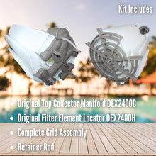 DEX3600DC Filter Element Cluster Assembly Compatible with Hayward 36 Sq Ft. Pro-Grid DE Filter | For Models DE3620, DE3600 Filters (DEX3600DC Cluster Assembly)