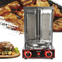 YXCUSAM Gas Vertical Broiler Doner Kebab Machine, Vertical Rotisserie Oven Grill, Chicken Rotisserie Machine, for Restaurant