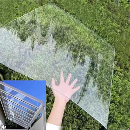 1/2/3mm thick transparent light-transmitting board, transparent and beautiful, custom-cut, suitable for greenhouse covering, channel canopies, and applicable to agricultural and commercial facilities(