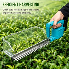 HiJiuAn 800w Hedge Trimmer, 11.8in Cutting Length, with 2 Batteries, Handheld Cordless Tea Harvesting Hedge Machine, for Gardening Modeling, Greening Pruning, Collecting Tea Leaves