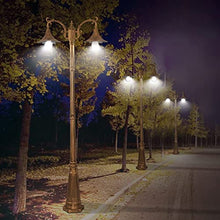 Post Lights Outdoor 290CM 114.17in Outdoor Garden Pillar Post Light Aluminum Path Pillar Lamp Waterproof IP65 Street Light 2-Head Bollard Path Lamp Mains Powered Pillar Post Light Pillar Lamp
