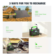 Portable Power Station 1000W 999Wh Solar Generator for Outdoor Home Backup