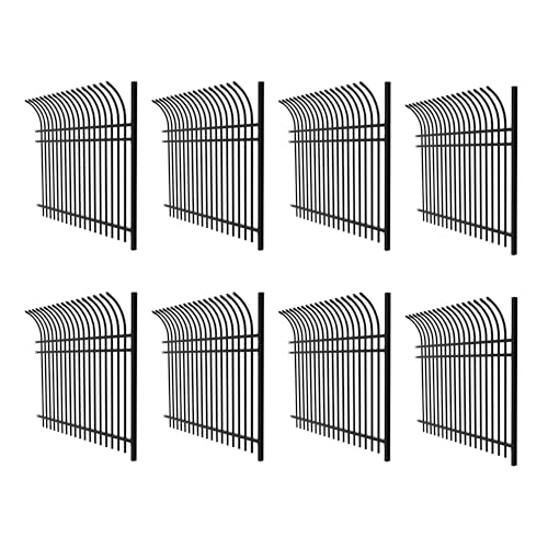 ALEKO Security Fencing Kit | 8-Panel 8x6 Each | SET2X4fence6x8CT