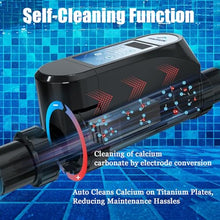 Smart Pool Electrolytic Salt Chlorine Machine, Built-in Wi-Fi, Salt Water Pool Chlorine Generator,for Above Ground Pool (8g/h)