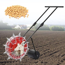 iumLeap Precision Garden Seeder, Manual Seed/Fertilizer Spreader, Easy Planting Tool for Lawn, Garden, 8Mouths