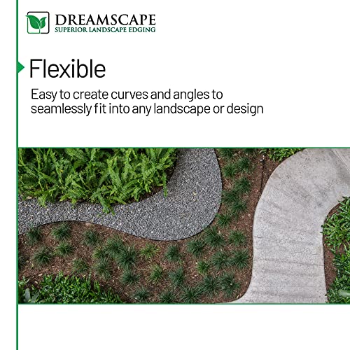 Dreamscape ProLine Aluminum Landscape Edging 120 Ft Bronze Duraflex