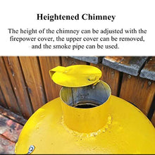 NEWCES Safety Certification Barbecue Grills Charcoal Barbecues w/Cooking Grates & Adjustable Vent Barbecue BBQ Grill for Courtyard Picnic Roast Meat Family Friends Party Patio Backyard & Camping