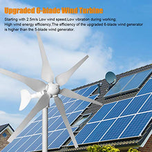 AUECOOR 500 Watts 12 Volts Solar Panel Wind Turbine Hybrid System Kit: 100 Watts ETFE Flexible Monocrystalline Solar Panel+400 Watts Wind Turbine+1000W Inverter + Accessories,for Home RV Boats Roofs