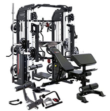 MiM USA Hercules Ex Commercial Smith Machine & Functional Trainer Black