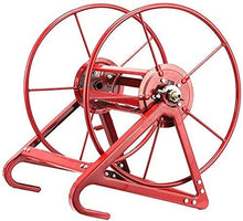 Heavy Duty Metal Garden Hose Reel Cart Water Hose Storage Holder for Yard Plant and Garden (Holds 200M Hose)