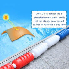 RhLLvJ Professional Pool Lane Dividers for Spas and Shallow Pools Safety Rope and Float Kits(9cm,45/147.64FT)