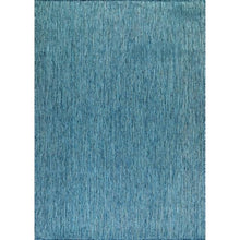 CAMILSON Outdoor Rug 10x14 Modern Area Rugs for Large Indoor and Outdoor Patios and Porches - Waterproof, Washable, Non-Shedding, Easy-to-Clean Outside Carpet (10 x 14, Solid - Aqua)