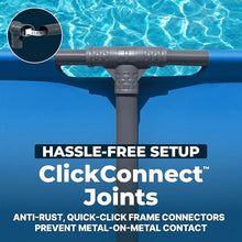 Bestway Steel Pro MAX 15’ x 48 Above Ground Swimming Pool, Pool Only, Blue