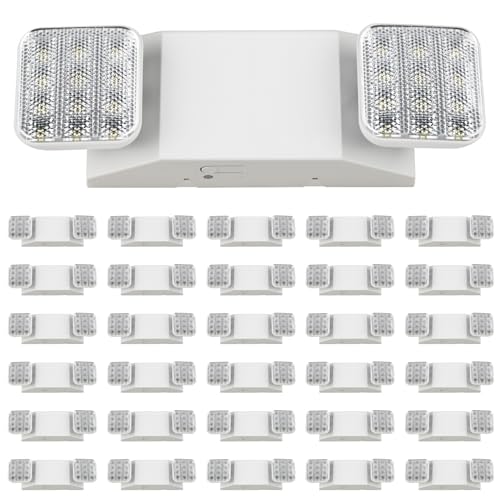 Sunco 30 Pack LED Emergency Lights for Outages, 90 Minute Backup Battery