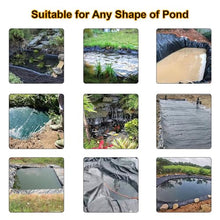 XUJIAM Pond Liner Large Pond Liner, HDPE Koi Pond Liner Rubber 22mil, DIY Fish Pond Liners, for Garden Fountains Pond Waterfall (Color : 22mil, Size : 12x50m/39.37x164.04ft)