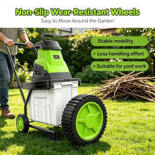 GYQSSD 2800W Electric Garden Chipper Shredder Mulcher