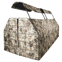 Lucky Duck 4 Man Blind with Flip Top Optifade Marsh Camo