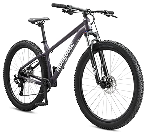Mongoose Switchback 1 Mountain Bike 8-Speed Drivetrain 29-Inch Wheels 17.5-Inch Frame Purple/Switchback 1