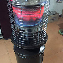 Patio Gas Heater Outdoor Heaters for Home Fast Heating Low Energy Radiator Energy Efficient Freestanding Bullet Style Stainless Steel Safety Cage Casing-Natural Gas (10-20 Square Meters) 120