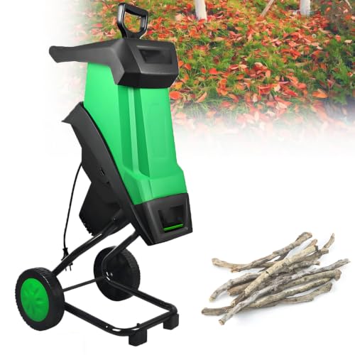 QuinteZhenTially Portable Garden Shredder,with 50l Collection Bag NoCable