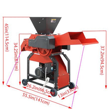 INTSUPERMAI 4-Blade Integrated Grass Cutter Machine Red
