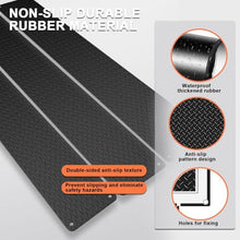 iumLeap Electric Snow Melting Mats,Outdoor Heated Snow Melting Mats,Non Slip PVC Snow and Ice Melting Mat,Electric Ice Melting Mats,Driveway Heating Mat,for Winter Snow Removal, 5pcs-10 * 48in