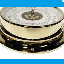 ZLyXZQG Glass Barometer,Outdoor Temperature Gauge,Traditional Barometer Features an Adjustable Pressure Change Indicator(15CM)