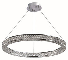Maxim Eternity Pendant 1 Light Silver