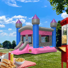 Cloud 9 Commercial Grade Princess Castle Bounce House 100% PVC 13'x13' Multicolor
