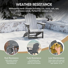 WestinTrends Highland Outdoor Patio HDPE Adirondack Chairs with Cup Holders (Set of 8), Gray