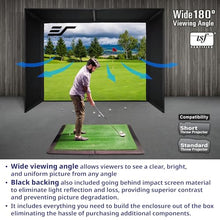 Elite Projector Golf Impact Screen White