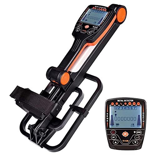EliteBloom Gold Metal Detector for Adults Waterproof - Professional High Accuracy 10in Coil Advanced Chip with LCD Display for Underwater & Beach