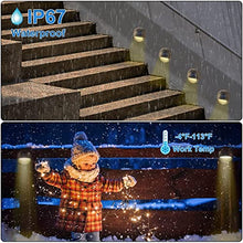 Low Voltage LED Deck Lights,Landscape Step Lights with 3W Integrated LED Chips,Die Cast Aluminum 12V AC/DC Stair Railing Post Accent Lighting Fixtures with Black Powder Coated Finish,2pcs (18pcs )