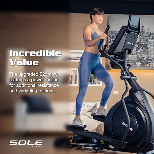 SOLE Elliptical Machine E25 Black