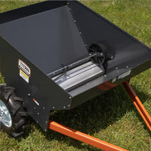 Titan Attachments Compact Manure Spreader 8.7 Cu. FT Tow-Behind ATV/UTV