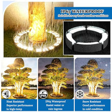 KPHYMOD Low Voltage Ring Tree Lights Outdoor Weatherproof AC24V RGB Color Changing Round Plant Uplight for Garden Yard Commercial Landscape Lighting(7 Packs)