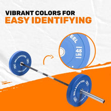 Bells of Steel Colored Bumper Plates - Olympic Weight Set