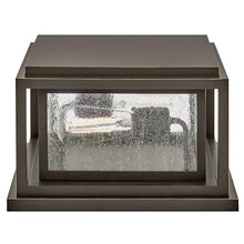 Hinkley Republic Small Pier Mount Lantern, Low Voltage Oil Rubbed Bronze