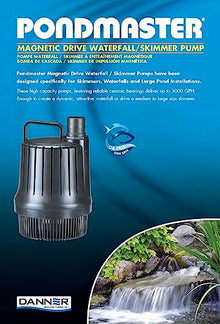 Danner Manufacturing, Inc., Pondmaster 3000 GPH Waterfall/Skimmer Pump, 02660