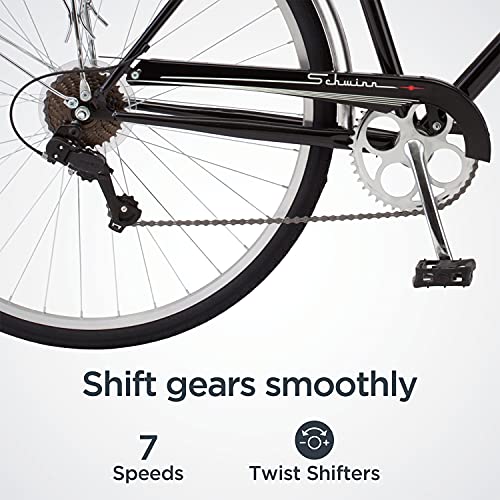 Schwinn Wayfarer Adult Hybrid Bike Black