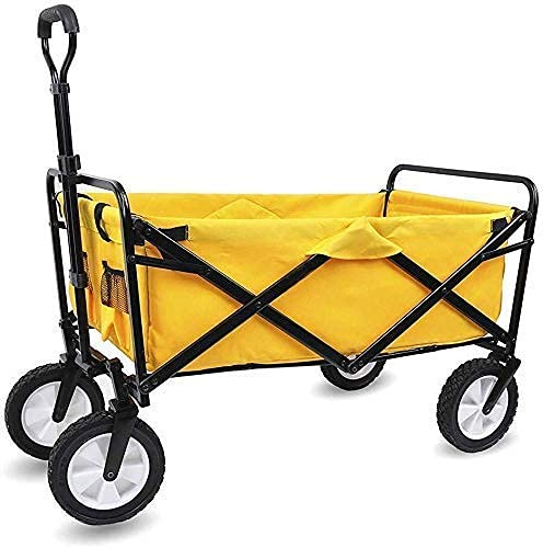 JKSVTF Trolley Multifunction Portable Hand TrucksFoldable Folding Wagon Utility Wagon Cart Outdoor Garden Camping Wagon Sports Wagon Heavy Duty