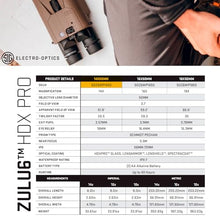 Sig Sauer Zulu6TM HDX Pro 14x50mm Waterproof Fogproof Binoculars Flat Dark Earth