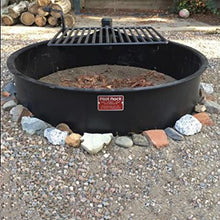 Pilot Rock Fire Pit Ring & Grate - Heavy Duty - 30 in, 3-Pack - Alloy Steel