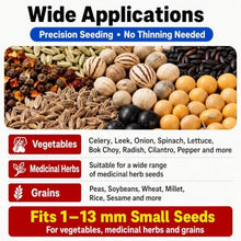 6 Row Manual Seed Planter Vegetable Seeder Garden Seeder