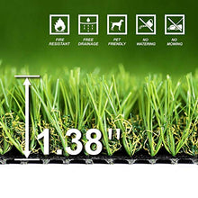 WarmShe Thick Realistic Artificial Grass Turf 7FTX80FT Green