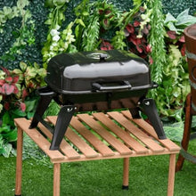 Portable Charcoal Grills - Mini Barbecue Grill - Small Tabletop Charcoal Grill for Outdoor Cooking, Grilling - Foldable Table Top BBQ Grill for Camping, Picnic