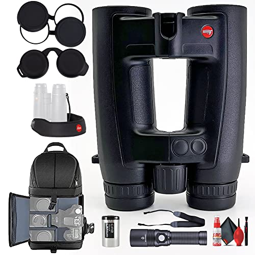 Leica 8x42 Geovid 3200.COM Rangefinder Binocular with Deluxe Padded Backpack and Accessories