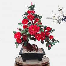 YXIANG56Q Fake Plants Jade Carving Peony Flower Bonsai Feng Shui Gem Decoration Office Home Creative Bedroom Decoration Chinese Style Bonsai Ornaments Bonsai Tree