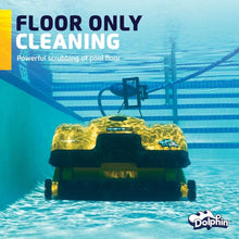 Dolphin Wave 140 Commercial Robotic Pool Vacuum Cleaner Yellow